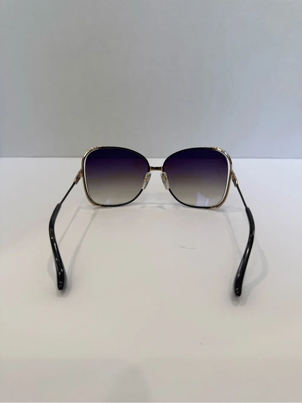 DITA Mariposa Sunglasses • Black Frame Brown Gradient Lenses